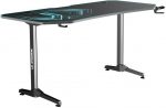 Стильний і зручний ігровий комп'ютерний стіл ULTRADESK FRAG XXL Blue 160x75 см - Зображення 5