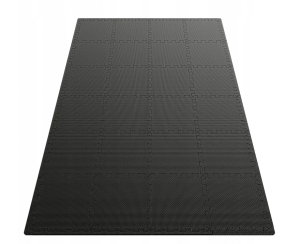 Килимок-пазл 1см TX-010PM TREX SPORT - 48 елементів чорний