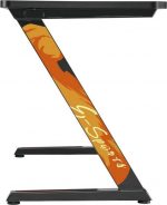 Компактний ігровий комп'ютерний стіл NanoRS RS120 чорний 120x60 см - Зображення 4