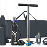 Міні кисневий балон OceanX Diving Set 1 л – для активних дайверів
