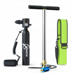 Компактний і ефективний набір OceanX Mini для дайвінгу 0.5 л з насосом і сумкою