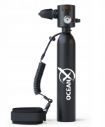 Компактний і ефективний набір OceanX Mini для дайвінгу 0.5 л з насосом і сумкою - Зображення 2