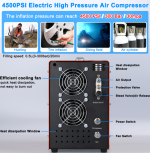 Повітряний компресор високого тиску 4500 PSI – професійний інструмент для любителів і експертів - Зображення 5