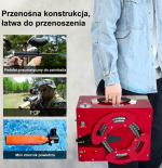 Компресор повітряний TUXING PCP TXES062 червоний – потужність і стиль - Зображення 5