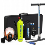 Набір для дайвінгу DEDEPU балон 1л для підводних досліджень