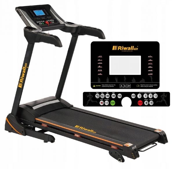 Компактна та стильна електрична бігова доріжка Riwall Pro CHUDY