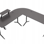 Функціональний ігровий стіл Atos Carbon 146х56 см для зручності