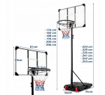 Баскетбольний набір для тренувань і розваг Costway SP37867 – для активного відпочинку - Зображення 2