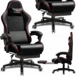 Геймерське крісло STAZER EAGLE чорно-червоне для справжніх гравців