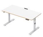 Письмовий стіл Ultradesk Pulsar 120 см з регульованою висотою, білий