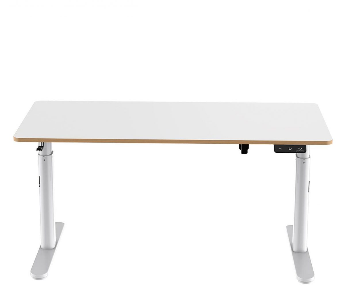 Письмовий стіл Ultradesk Pulsar 120 см з регульованою висотою, білий - Зображення 2