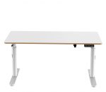 Письмовий стіл Ultradesk Pulsar 120 см з регульованою висотою, білий - Зображення 2