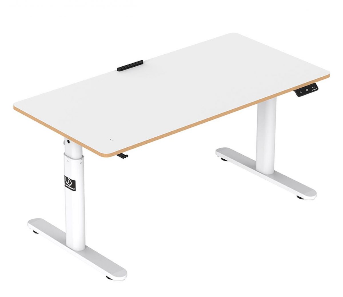 Письмовий стіл Ultradesk Pulsar 120 см з регульованою висотою, білий - Зображення 3