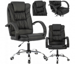 Офісне крісло CERLO чорне- елегантність та зручність