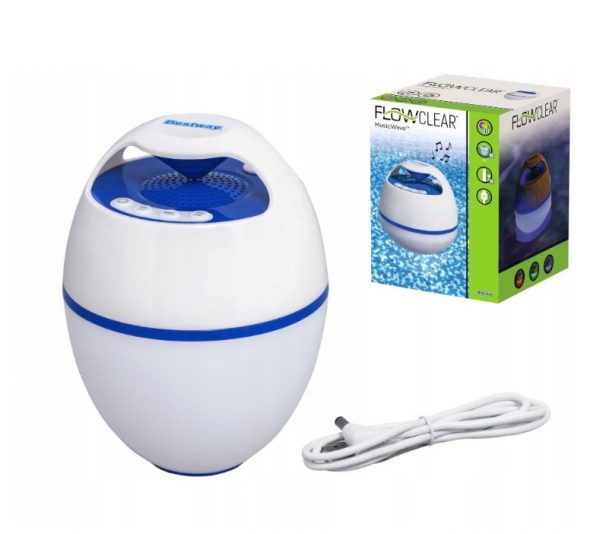 Плаваюча світлодіодна Bluetooth колонка Bestway 58700 якісний звук та яскраве світло