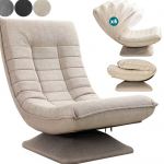 Розкладне крісло Casaria бежевого кольору Комфорт і стиль для вашого дому