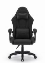 Ігрове крісло CABRO C500 Black fabric чорний стильний дизайн та зручність для геймерів - Зображення 2