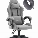 Ігрове крісло CABRO C500 FABRIC Grey black ідеальне поєднання комфорту та стилю для геймерів