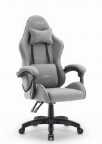 Ігрове крісло CABRO C500 FABRIC Grey black ідеальне поєднання комфорту та стилю для геймерів - Зображення 4