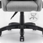 Ігрове крісло CABRO C500 FABRIC Grey black ідеальне поєднання комфорту та стилю для геймерів - Зображення 6