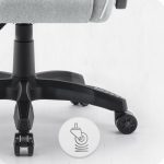 Ігрове крісло CABRO C500 Fabric Grey white сірий - білий елегантність та комфорт для геймерів - Зображення 6