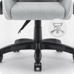 Ігрове крісло CABRO C500 Fabric Grey white сірий - білий елегантність та комфорт для геймерів - Зображення 7