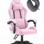 Ігрове крісло CABRO C500 Fabric pinc white (рожеве) стиль та комфорт у кожній деталі для геймерів