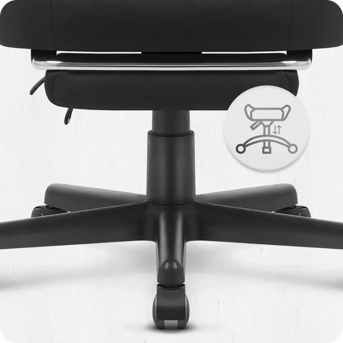 Ігрове крісло Cabro C502 Колір-Чорний Fabric максимальний комфорт та стиль для вашої гри - Зображення 5