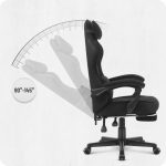 Ігрове крісло CABRO C502 FABRIC чорно-червоний динамічний стиль та комфорт для геймерів - Зображення 5