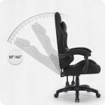 Ігрове крісло CABRO C500 FABRIC Grey black ідеальне поєднання комфорту та стилю для геймерів - Зображення 9