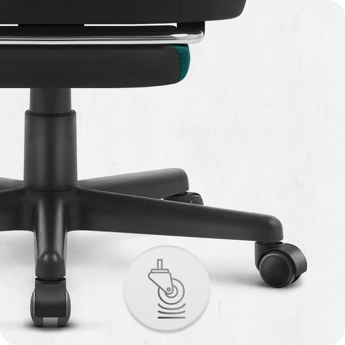 Геймерське крісло Cabro C502 Колір: Чорно-зелений стиль та комфорт у кожній деталі - Зображення 4