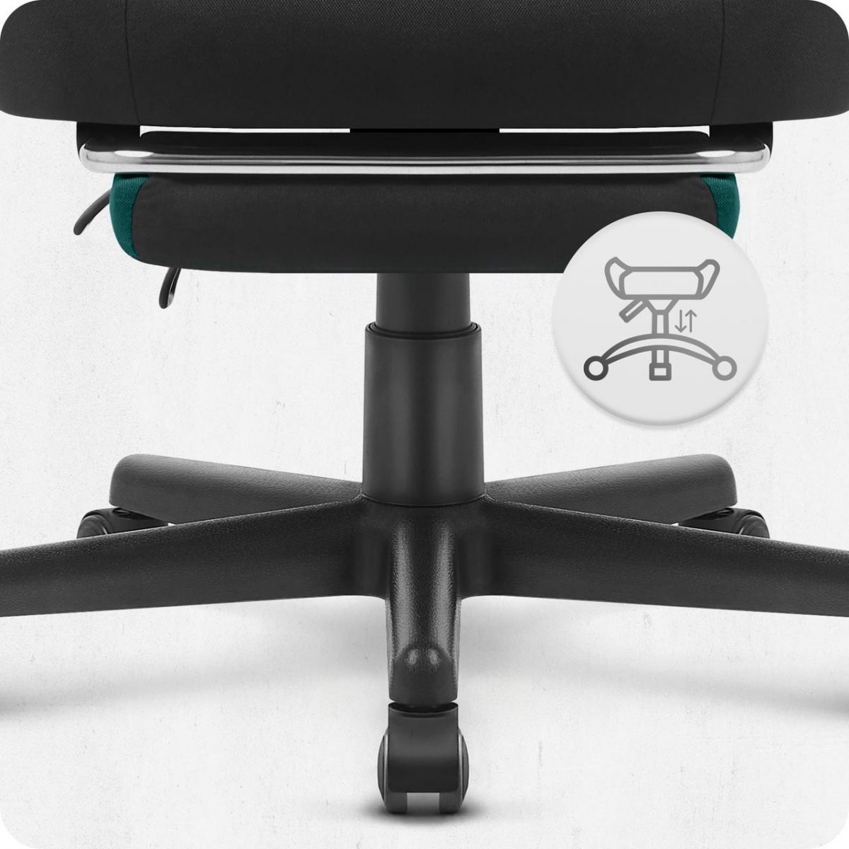 Геймерське крісло Cabro C502 Колір: Чорно-зелений стиль та комфорт у кожній деталі - Зображення 9