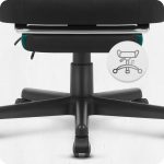 Геймерське крісло Cabro C502 Колір: Чорно-зелений стиль та комфорт у кожній деталі - Зображення 9