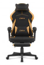 Ігрове крісло Cabro C502 FABRIC Колір-Оранжевий, Чорний стильний дизайн та неперевершений комфорт для геймерів - Зображення 3