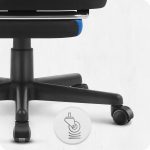 Ігрове крісло Cabro C502 FABRIC чорно-синій комфорт та стиль для тривалих ігор - Зображення 6