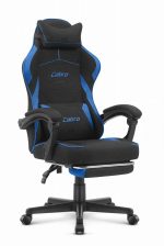 Ігрове крісло Cabro C502 FABRIC чорно-синій комфорт та стиль для тривалих ігор