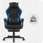 Ігрове крісло Cabro C502 FABRIC чорно-синій комфорт та стиль для тривалих ігор - Зображення 7