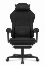 Ігрове крісло CABRO C503 Чорна тканина комфорт і стиль - Зображення 2