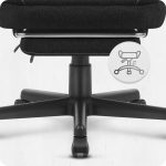 Геймерське крісло Cabro C503 BLACK WHITE елегантність та комфорт для геймерів - Зображення 5