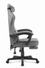 Ігрове крісло CABRO C503 FABRIC Сірий елегантний дизайн та комфорт для геймерів - Зображення 3