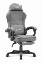 Ігрове крісло CABRO C503 FABRIC Сірий елегантний дизайн та комфорт для геймерів