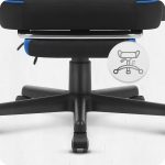 Ігрове крісло CABRO C504 FABRIC FABRIC Чорно-Синій ідеальний вибір для комфорту та стилю геймерів - Зображення 3