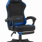 Ігрове крісло CABRO C504 FABRIC FABRIC Чорно-Синій ідеальний вибір для комфорту та стилю геймерів