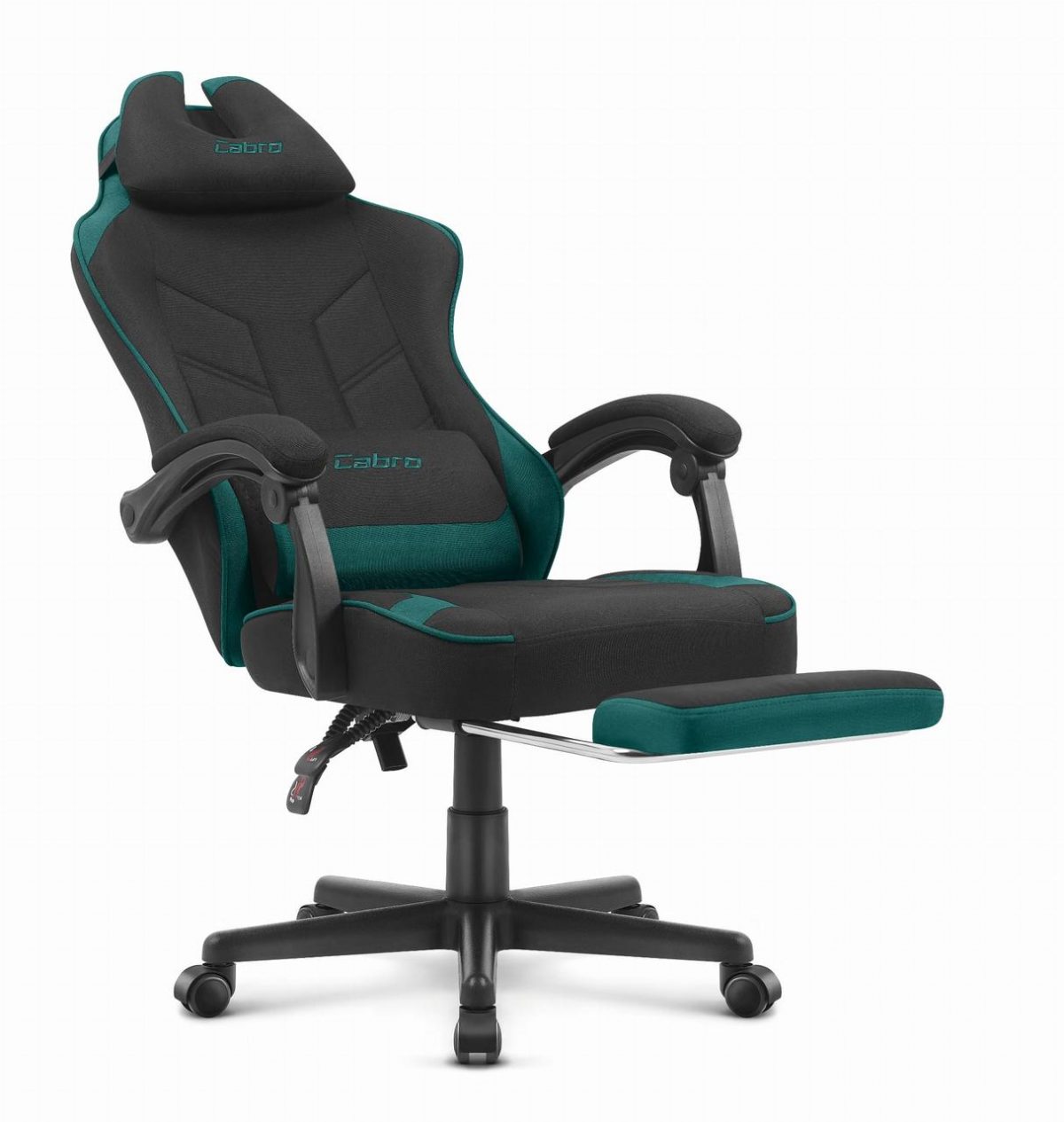 Геймерське крісло Cabro C504 чорно-зелений стиль, комфорт та енергія для перемог - Зображення 4
