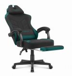 Геймерське крісло Cabro C504 чорно-зелений стиль, комфорт та енергія для перемог - Зображення 4