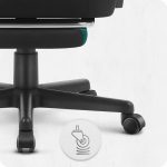 Геймерське крісло Cabro C504 чорно-зелений стиль, комфорт та енергія для перемог - Зображення 7