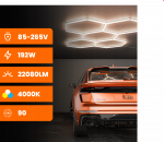 Стельовий світильник Smartled 298 х 209 см білий Елегантне освітлення для просторих приміщень - Зображення 2