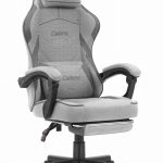 Ігрове крісло Cabro C502 fabric Колір: сіро-чорний комфорт та стиль для геймерів