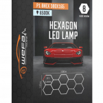 Світлодіодний світильник HQ LED HEXAGON P1 8HEX 6500K 165x380
