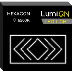 Світлодіодна панель LumiOn 484,5 x 243,5 см біла ефективне освітлення для будь-якого інтер'єру